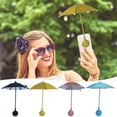 thumbnail image 1 of Latrodar Magnetic Retractable Mobile Phone Umbrella Stand Umbrella Mini Sun Umbrella Sunscreen Umbrella Home Supply Blue Cloth Holiday Saving, 1 of 6