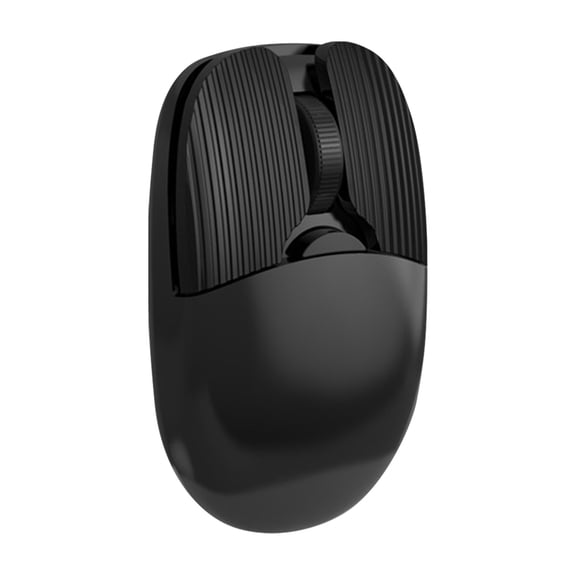 Gecau Makaron Bluetooth Mode Silent Wireless Mouse With Sturdy me, And Business Use Black 4.4x3 Inch Home Tools