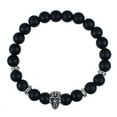 thumbnail image 1 of Latrodar Mens Beaded Bracelet Bead Stone Skull D up to 30% Off, 1 of 1