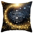 thumbnail image 1 of Gecau Merry Christmas Printing Dyeing Sofa Creative w Case Cushion Cover multicolour 7.2x4.4 Inch Home Tools, 1 of 1