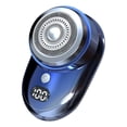 thumbnail image 1 of Latrodar Mini Elektrischer Rasierer Tragbarer Haushalt Männer Upgraded tal Display Rasierer Blue 2.96x1.84 Inch Home Stuff, 1 of 4