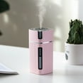 thumbnail image 1 of Latrodar Mini Humidifier, USB Desktop Humidifier, Night Humidifier, Auto Shut-Off, 300ml Cool Mist Mode, Super Quiet Suitable For Office Desktop Car Pink Dec, 1 of 5
