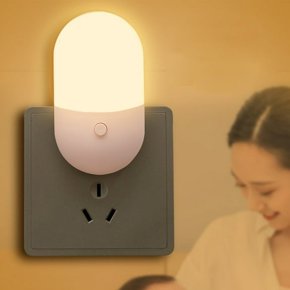 Latrodar Mini LED Bulb Plug-in Warm Colour And Safe&Non-Toxic Bathroom Kitchen Car Pink 2.2x3.6 Inch Home Stuff