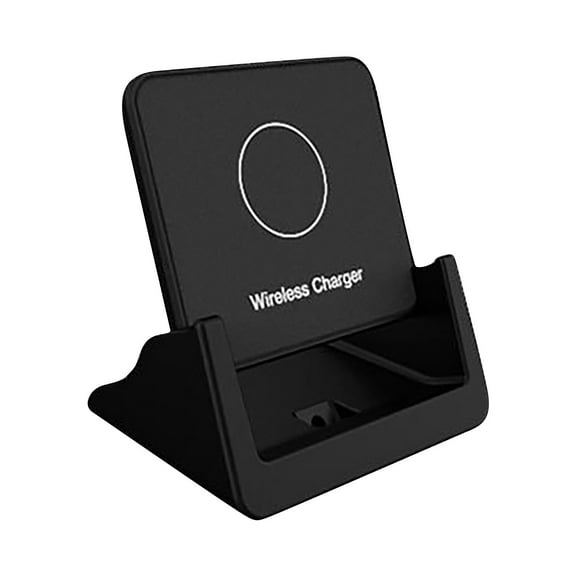 Latrodar Mobile Phone Wireless Charger 15W Fast Charging Vertical Wireless Charger Safety Guaranteed Black Home Stuff