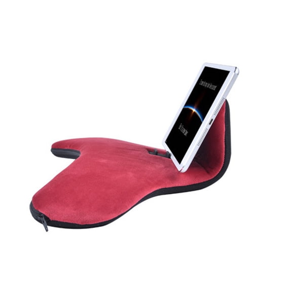 Gecau Multi-Angle Soft Pillow Lap Stand For Tablet EReaders Magazine Creative Red Home Tools