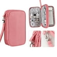 thumbnail image 1 of Latrodar Multi Layer Digital Accessory Storage Bag Hard Drive Portable Novelty erproofs Storage Bag Pink 8x4.6 Inch Home Essentials, 1 of 5