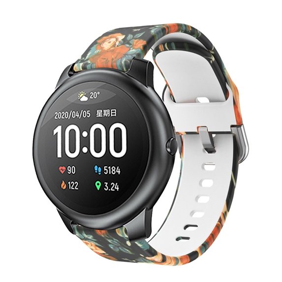 Latrodar New Fashion Sports Bracelet Strap For haylou-solarLS05 22MM Creative B Home Essentials