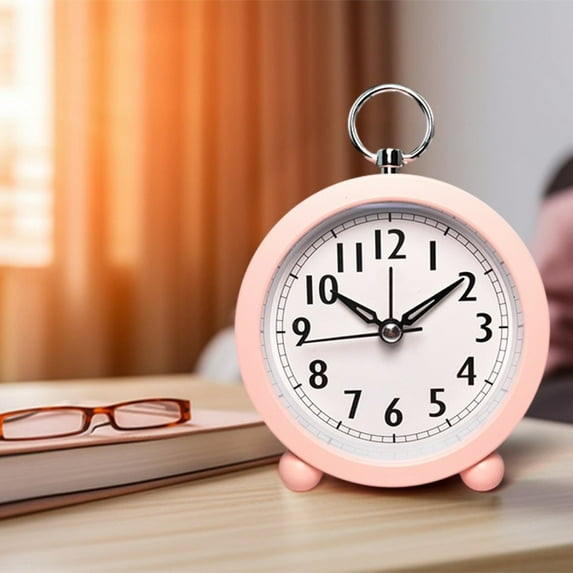Latrodar New LED Alarm Clock, Office And Practical&Affordable nt Clock, Small Gift Pink Home Stuff
