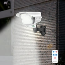 Latrodar Outdoor Lights,Motion Sensor Powered Lights Practical&Affordable Office, Shop, Garage Black Home Essentials