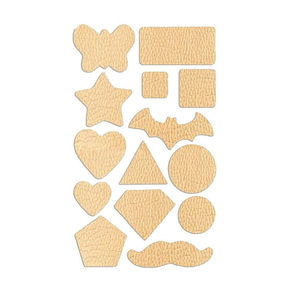Latrodar Patterned Leather Self-adhesive Sofa Repair Sticker Car Hole Seamless Patch Sticker G Party Favor 6x0.4 Inch