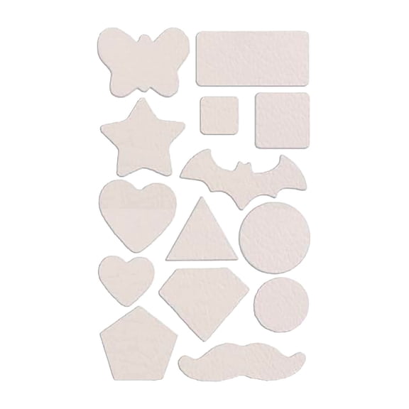Gecau Patterned Leather Self-adhesive Sofa Repair Sticker Car Hole Seamless Patch Sticker Multicolor Upgraded 6x0.2 Inch