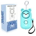 thumbnail image 1 of Latrodar Personal Alarm Keychain For Women, Men, Kids, Creative Alarm With LED Light Sky Blue 3.28x2.04 Inch Home Stuff, 1 of 2