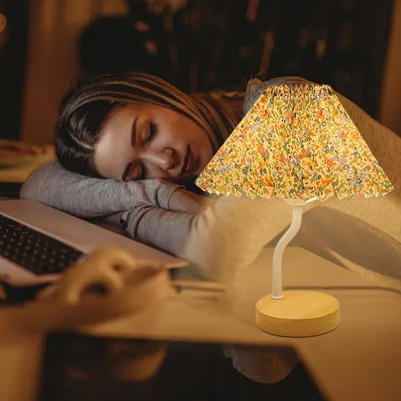 Gecau Placement Table Lamp Bedside Advanced Sense Remote Control Night Light Baby Breastfeeding Bedroom Sleep Light Ambient Light Practical&Affordable White 5.8x5.8 Inch Home Es