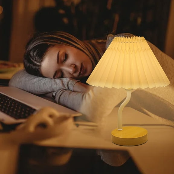 Gecau Placement Table Lamp Bedside Advanced Sense Remote Control Night Light Baby Breastfeeding Bedroom Sleep Light Ambient Light Upgraded White 5.8x5.8 Inch Home Gadgets