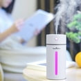 thumbnail image 1 of Gecau Portable Desk Humidifier, Cool Mist Humidifier, Small Humidifier For Home Bedroom Office, Plants, Colorful Night Function White Art&Crafts, 1 of 5