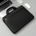 thumbnail image 1 of Gecau Portable Laptop Bag 14.1 Inch Tote Bag Gift Well-Made ng Bag Handbag Black Black 15.2x11.2 Inch Home Gadgets, 1 of 5