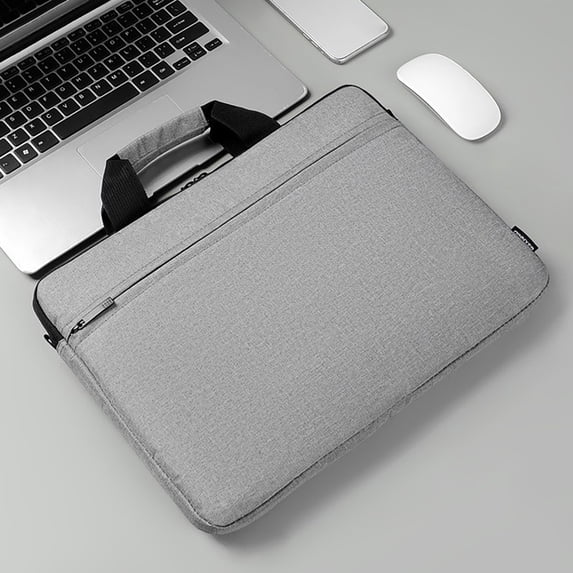 Gecau Portable Laptop Bag 15.6 Inch Tote Bag Gift Novelty ing Bag Handbag Gray Gray 16.4x12.8 Inch Home Decor