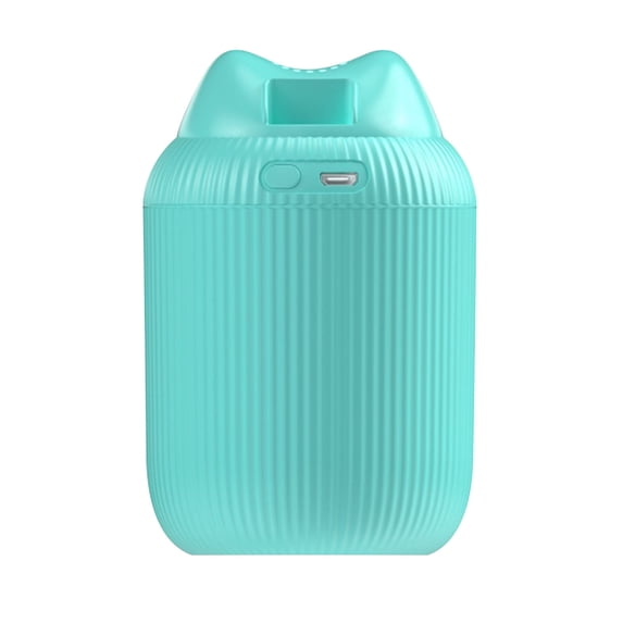 Gecau Portable Mini Humidifier, 220ml Mist Humidifier, USB Desktop Humidifier For Enduring t Modes, Super Quiet Green 4.8x3.4 Inch Home Decor