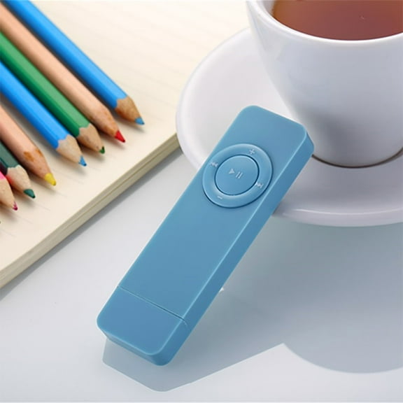 Latrodar Portable Strip Sport Lossless Sound Music Media MP3 Player Support Well-Made Blue 7.6x5.6 Inch Home Stuff