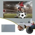 thumbnail image 1 of Latrodar Projection Screen 80 Inch, Washable Projector Screen 16:9 Practical&Affordable Home Outdoor Indoor Gray 10x10 Inch Home Stuff, 1 of 5