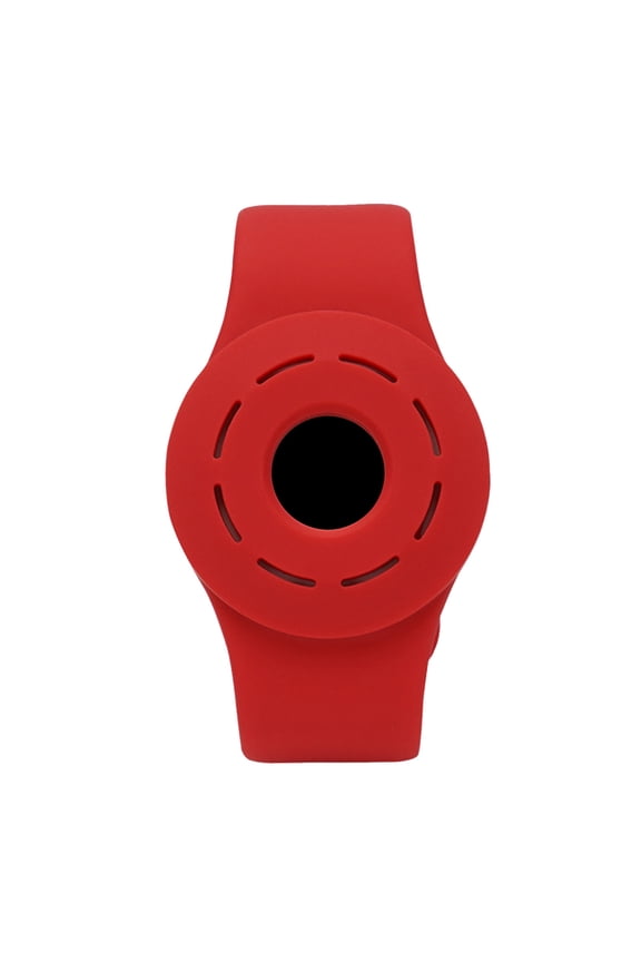 Latrodar Protective Cover Location Anti-lost Case With Buckle For Case High Durability Red 6.4x1.6 Inch Home Decor