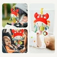 thumbnail image 1 of Gecau Puzzle Early Education Crab Pulling Rope Pulling Soothing Doll Bed Bells Handcart Baby Cart Ringing Pendant For 0-3 Year Old Baby Safe&Non-Toxic Multicolour 9.6x6 Inch Ho, 1 of 5
