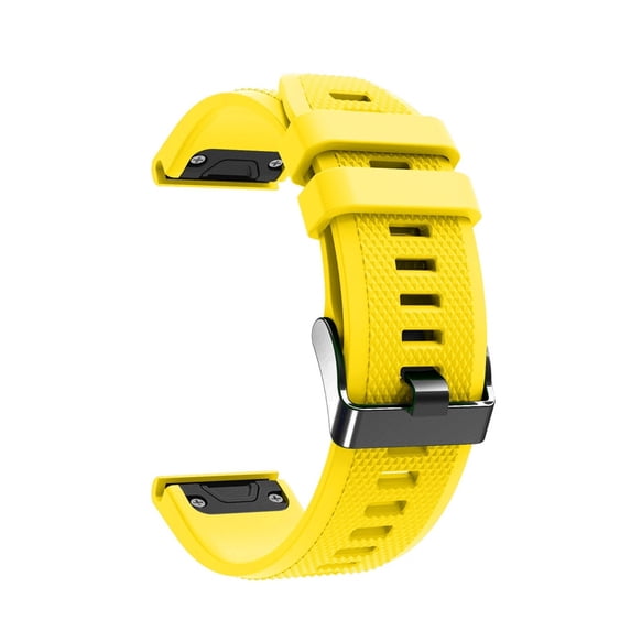 Latrodar Replacement TPU Soft Watch Strap For 5/5 Plus Smart Watch Creative Yellow Home Essentials