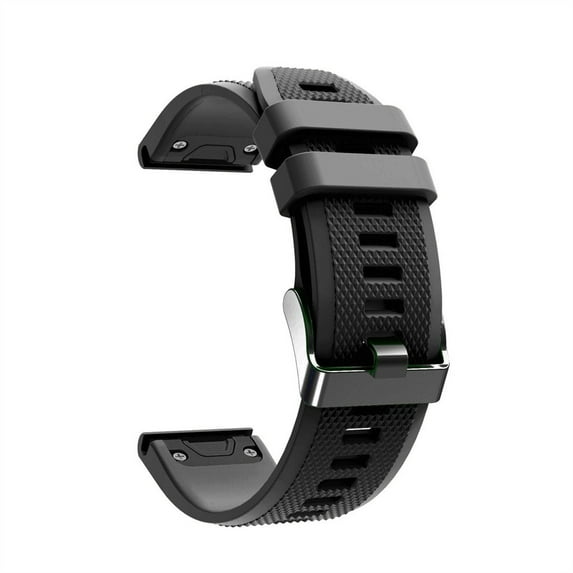 Latrodar Replacement TPU Soft Watch Strap For 5/5 Plus Smart Watch Eco-Friendly Material Black Home Stuff