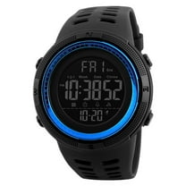 Latrodar SKMEI-1251 Mens Watches Casual LED Digital Outdoor Sports Watch Elaborately Made As shown 4x2.4 Inch Home Stuff