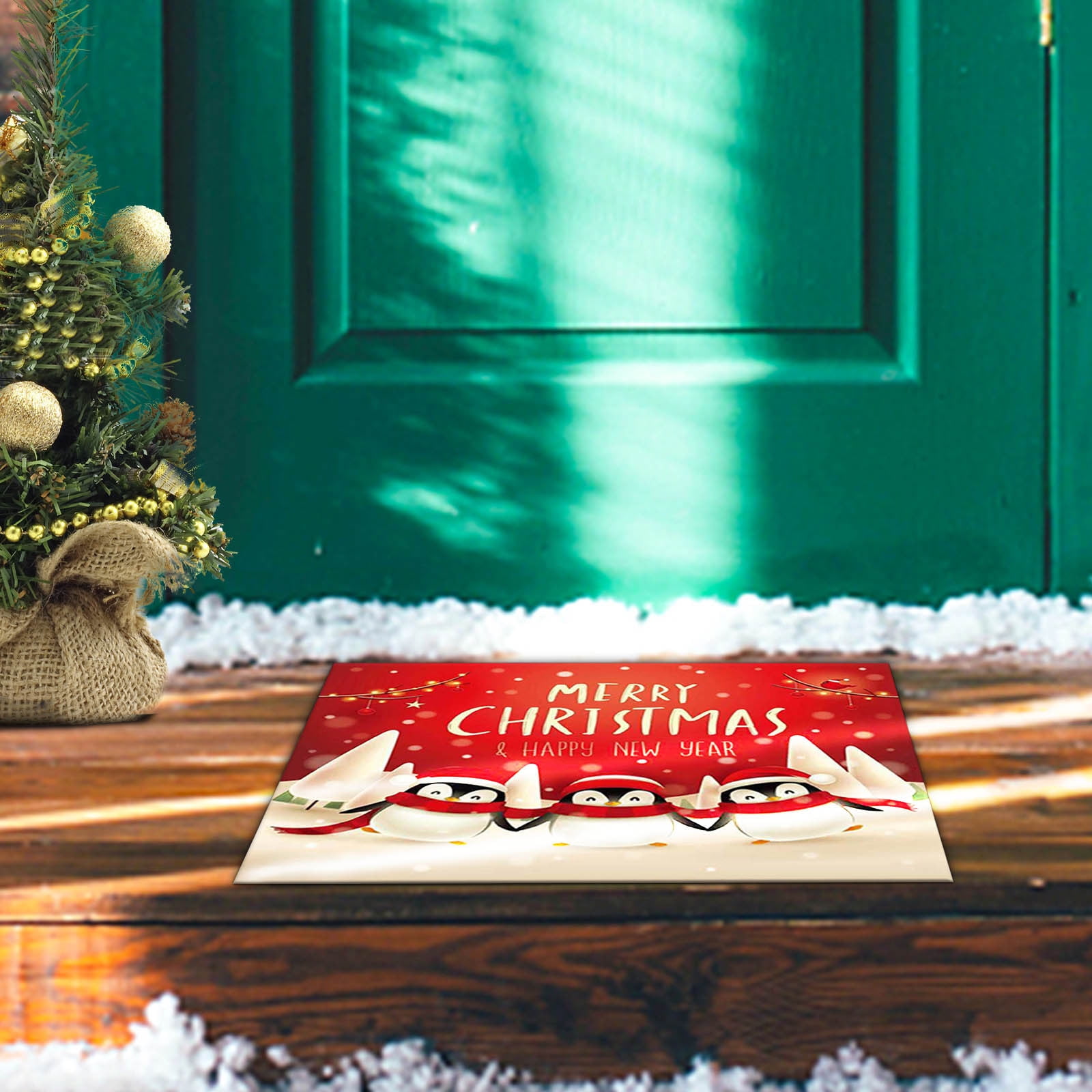 Latrodar Sales Living Room Rug Christmas Letter Door Mats Kitchen Mats