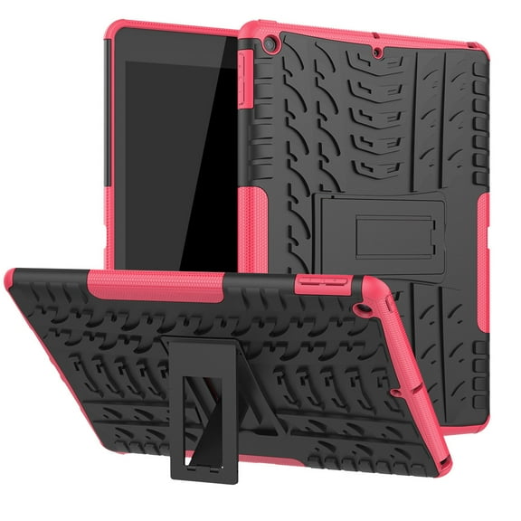 Latrodar Shock-proof Case Stand Cover For 7th/ 8th Generation 10.2 2020 Affordable&High-Quality Hot Pink 10.6x6.6 Inch Home Decor