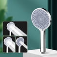 thumbnail image 1 of Latrodar Shower Head High Pressure Rain Modern Look Tool-less 1-Min Installation Adjust Replacement For Your Bathroom Shower Heads Silver Upgraded 4.4x8.8, 1 of 5