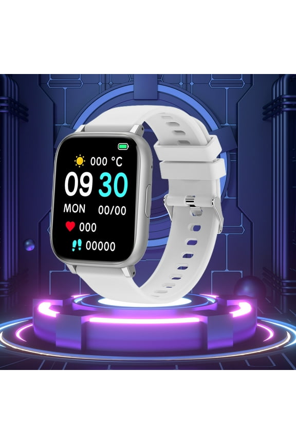 Smart Sports Watch HD Smart Bracelet Advanced Bluetooth Calling And Budget-Friendly 1.77-inch HD Display Silver 6.2x3.6 Inch Home Essentials
