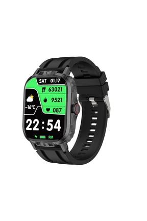 Smart Watch 2.19Inch Display Screen Smart Watches For Android Novelty Women Man Smartwatch Black 4.8x2.4 Inch Home Gadgets