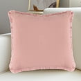 thumbnail image 1 of Latrodar Sofa Pillow Thickened Washed Cotton And Linen Tassel Living Room Bedroom Sofa Bedside Pillow Cushion Secure Pink 8x18 Inch Home Tools, 1 of 5