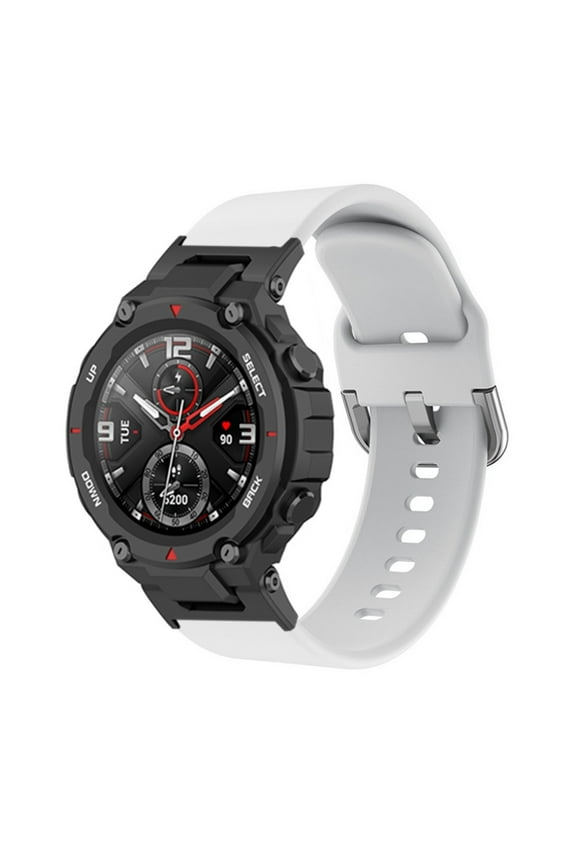 Soft Colorful Watch Elaborately Made or Amazfit T-Rex/por White 6x1.4 Inch Home Essentials