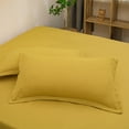 thumbnail image 1 of Latrodar Solid Color Pillowcase Polyester Sleep Pillowcase Good For Sturdy ors 18.90x29.13 Inch Yellow 12x8 Inch Home Tools, 1 of 5