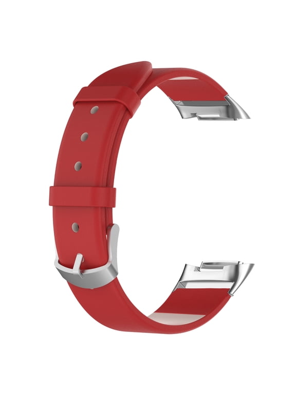 Latrodar Suitable For Charge5 Smart Watch High Durability te Fashion Wristband Red 5.2x1.2 Inch Home Tools