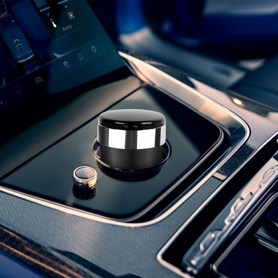 Latrodar Suspended Dazzling Ambient Light With Cover LED Lights Car Ashtray Practical&Affordable Black Home Tools