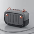 thumbnail image 1 of Latrodar The New Stereo Super Indoor Wireless Portable Mini Bluetooth Small Speaker High Durability Gray 5.8x4.2 Inch Home Tools, 1 of 3