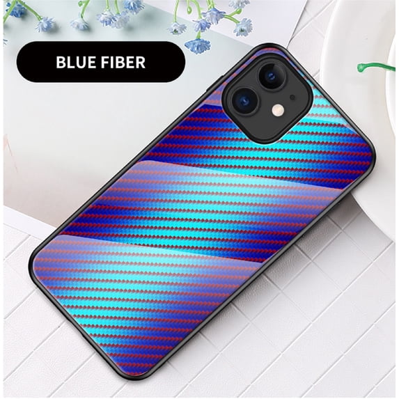 Latrodar The latest fashion mobile phone case anti-fall mobile phone case for 12 Novelty Blue 5.2x2.8 Inch Home Gadgets