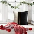 thumbnail image 1 of Latrodar Throw Pillow Covers Pillow Cover Velvet Pillow Cover Secure Lumbar Pillow Cover Black 10x10 Inch Home Stuff, 1 of 5