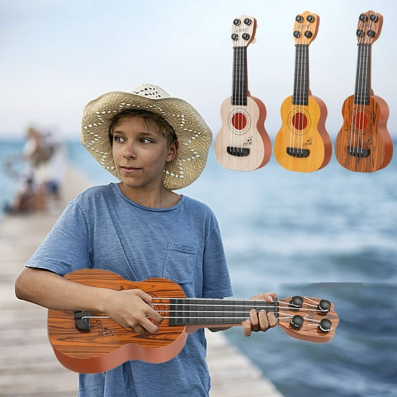 Latrodar Toddler Musical Instruments 1-3 Toy Ukulele for Kids Kids Ukulele Guitar Toy Baby Gifts for Girls Baby Christmas Gifts Toddler Boy Toys Portable