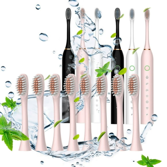 Latrodar Toothbrush, Toothbrush with 8 Brush Heads,With Toothbrush Box, 6 Cleaning Modes, Water Proofing IPX7 Water Proofing Toothbrush,-Newly Clearance Sales