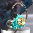 thumbnail image 1 of Latrodar Translucent Cell Phone Wired Earbuds Environmentally Friendly Sturdy o In-line Headphones Green 3.6x2.4 Inch Home Essentials, 1 of 5