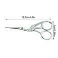 thumbnail image 1 of Latrodar Type Scissors Beauty Scissors Small Scissors All Steel Scissors multicolor Upgraded 2.4x0.4 Inch, 1 of 2