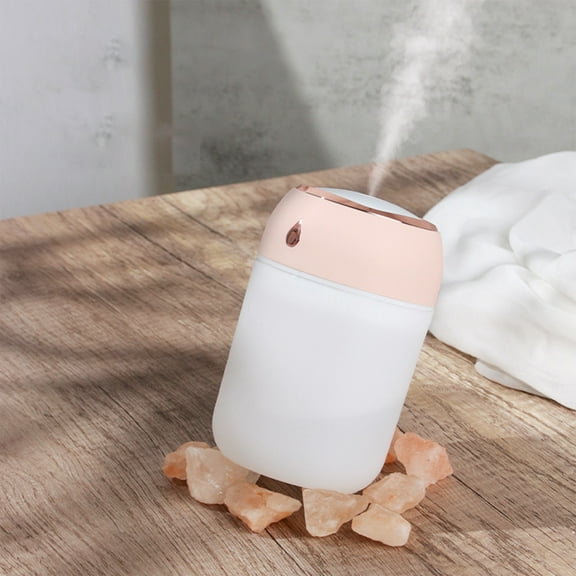 Latrodar USB Humidifier With ,Quiet Cool Mist Humidifier For Bedroom And Office ,Plants, Easy To Clean Pink Art&Crafts