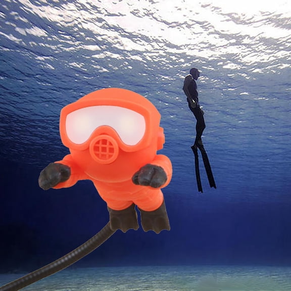 Gecau USB LED Reading Light Lamp Computer Spaceman Astronaut Flexible USB Night Light Non-Toxic Orange 10x4 Inch Home Stuff