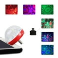 thumbnail image 1 of Latrodar USB Mini LED RGB Stage Light Party Club DJ KTV Xmas Phone Lamp Crafted with Care Red 2x1.6 Inch Home Gadgets, 1 of 3