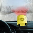 thumbnail image 1 of Latrodar Vehicle Mounted Heater 12v Cold And Warm In Vehicle High Durability Fast Heating Heater Yellow 6.2x4.24 Inch Home Stuff, 1 of 5